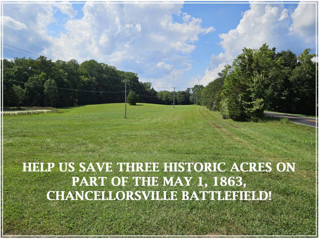 Save Chancellorsville Battlefield